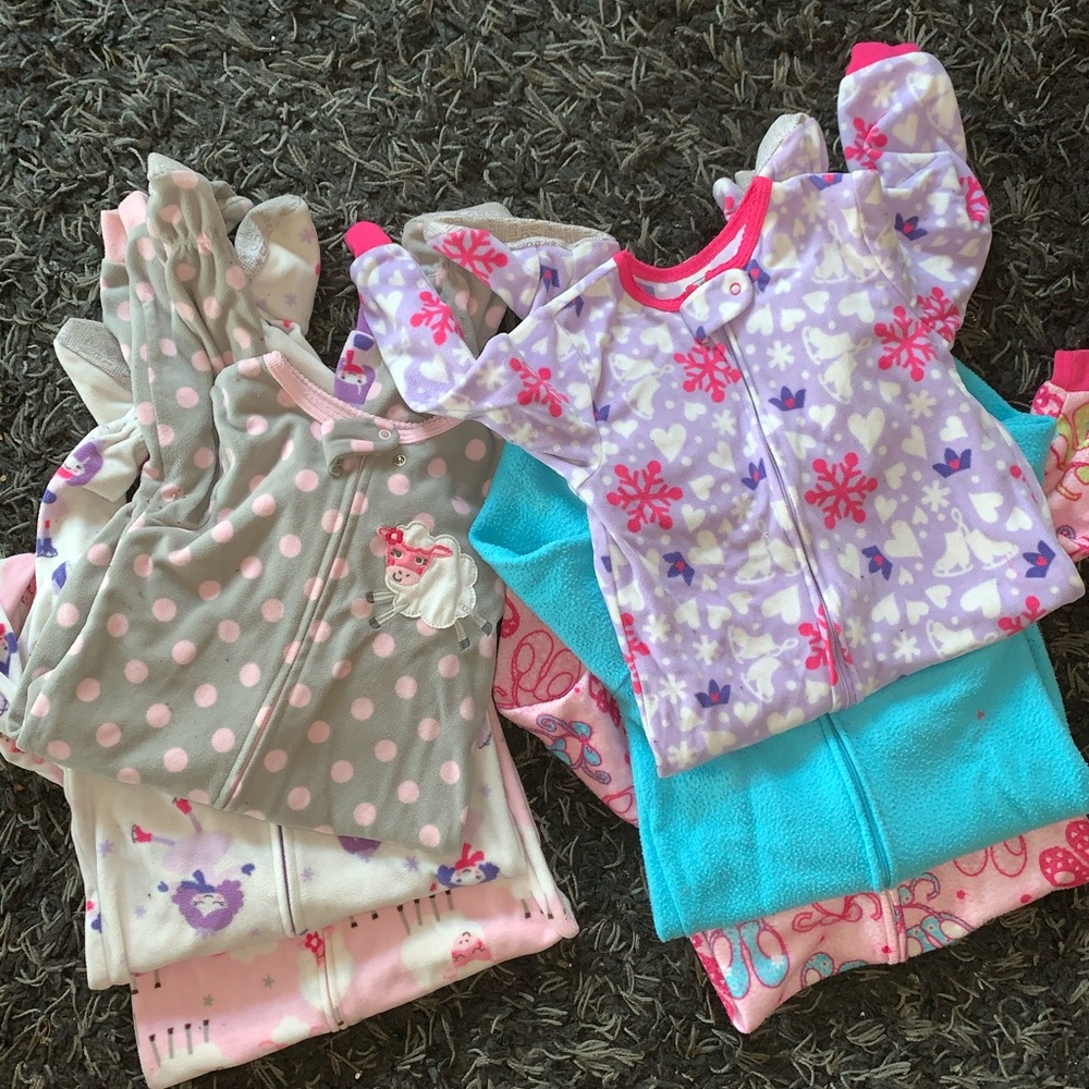 Girls Pajamas! Sleepers